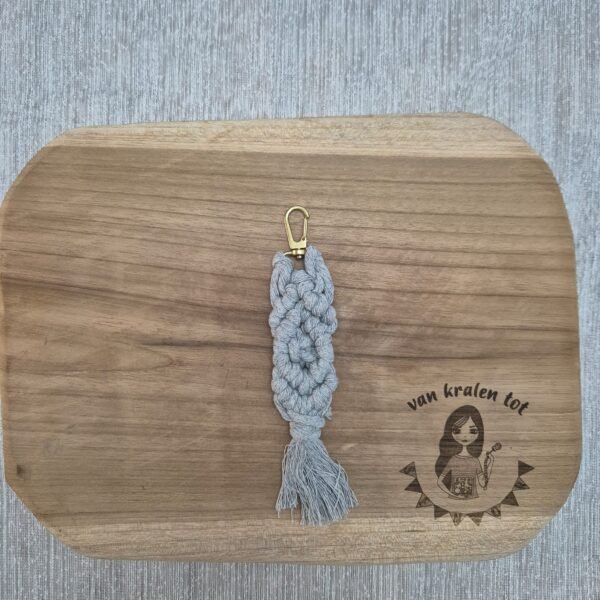 Sleutelhanger macrame