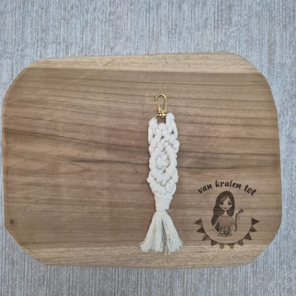 Sleutelhanger macrame