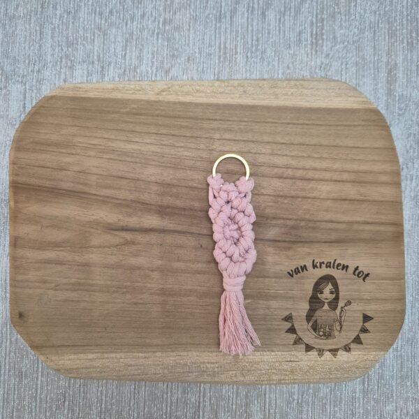 Sleutelhanger macrame