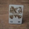 Houten naambord