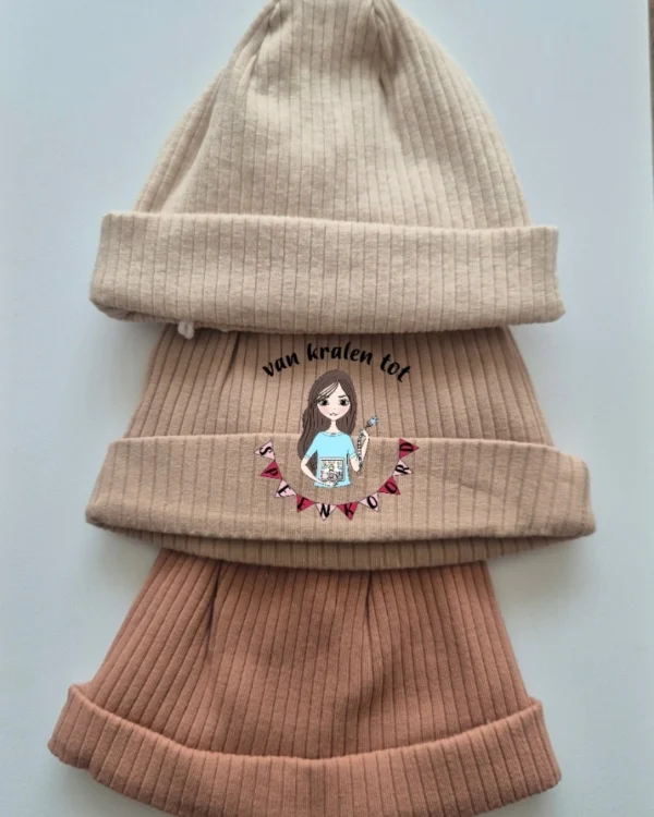 Newborn baby muts Taupe