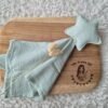 Baby Knuffeldoek Ster Khaki