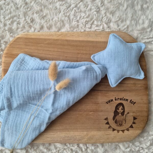 Baby Knuffeldoek Ster Blauw