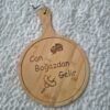 Borrelplank rond graveren