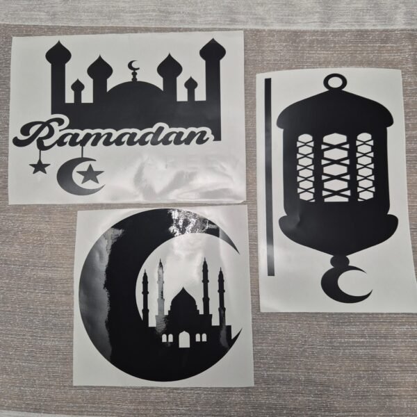 Raamfolie Set Ramadan