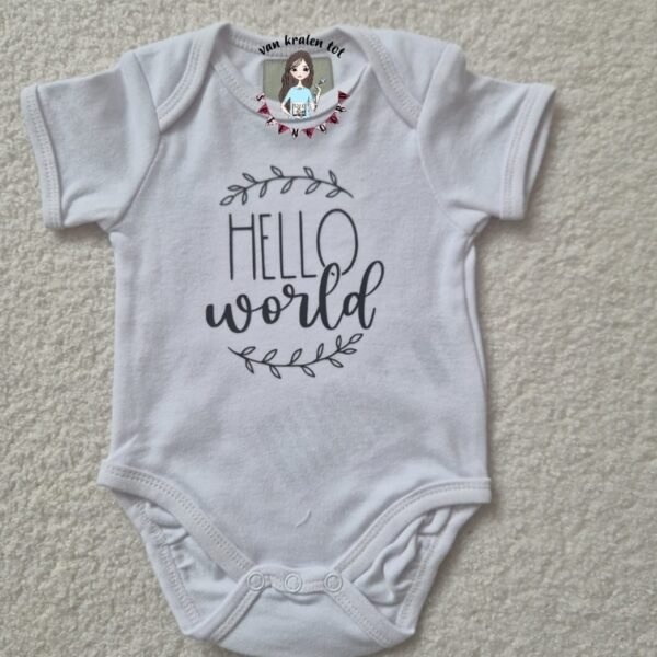 Romper met tekst  - Its a boy