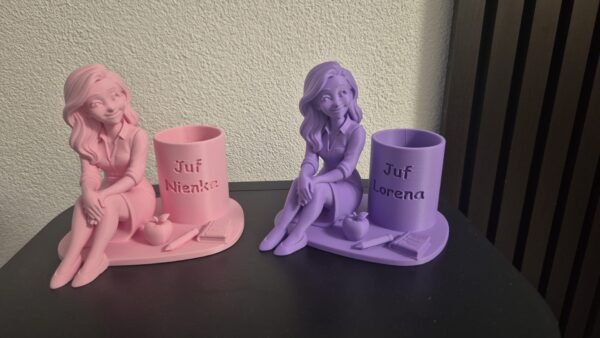 Pennenbak voor de juf