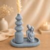 Decoratieset met schaal - vaas- pop